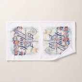 Schönes Set im Badezimmer Handtuch (Handtuch)