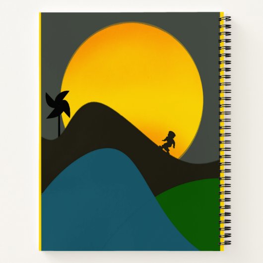 Schönes Set Notizblock (Rückseite)