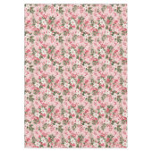 Schönes Shabby Chic Rosa Weihnachten Tischdecke (Vorderseite)