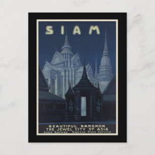 Schönes Siam Bangkok Postkarte