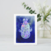 Schönes Siegel Postkarte (Stehend Vorderseite)