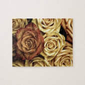 Schönes Siena Rose Foto Puzzle (Horizontal)