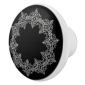 Schönes Silberdesign in Schwarz Keramikknauf (Rechts)