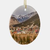 Schönes Silverton Colorado Keramik Ornament (Rechts)
