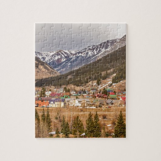 Schönes Silverton Colorado Puzzle (Vertikal)