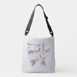 Schönes "Sinti und Roma Soul" Crossbody Tote Bag Tragetaschen Mit Langen Trägern