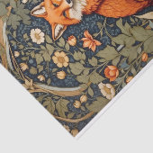 Schönes Sitzen Red Fox William Morris Inspiriert Seidenpapier (Ausschnitt)