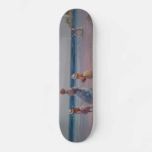 Schönes Skateboard für Kunsthandwerk (Vorderseite)