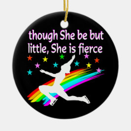 SCHÖNES SKATEN-DESIGN KERAMIK ORNAMENT