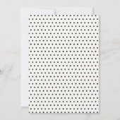 Schönes Skript Einführung in das Birth Foto Ankünd Ankündigung (Rückseite)