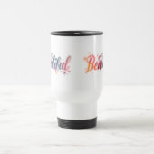 Schönes Skript Reisebecher (Mittel)