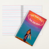 Schönes Sky Spiral Notebook Notizblock (Innen)