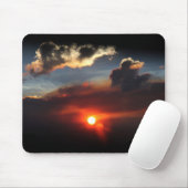 schönes Smokey-Sonnenuntergang Foto Mousepad (Mit Mouse)