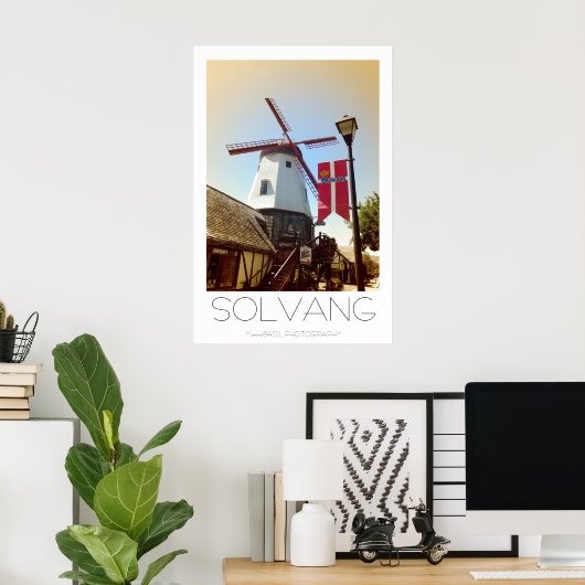 Schönes Solvang Poster! Poster (Heimbüro)