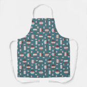 Schönes Sommermuster Schürze (Vorderseite)