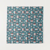 Schönes Sommermuster Wandteppich (Vorderseite)