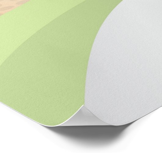 Schönes Sommerparadies! Poster (Ecke)