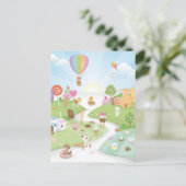 Schönes Sommerparadies! Postkarte (Stehend Vorderseite)