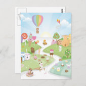 Schönes Sommerparadies! Postkarte (Vorne/Hinten)