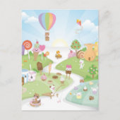 Schönes Sommerparadies! Postkarte (Vorderseite)