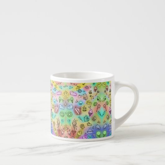 SCHÖNES SOMMERZEICHEN ESPRESSOTASSE (Rechts)