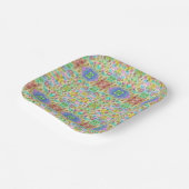 SCHÖNES SOMMERZEICHEN PAPPTELLER (Gewinkelt)