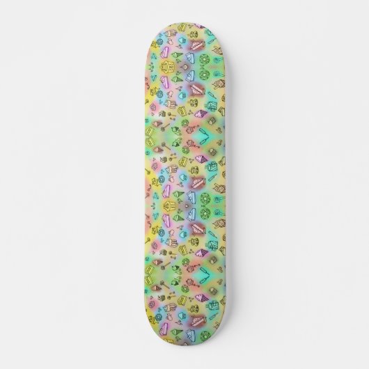 SCHÖNES SOMMERZEICHEN SKATEBOARD (Vorne)