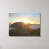 Schönes Sonnenaufgang Landschaft Panorama Australi Leinwanddruck (Vorderseite)