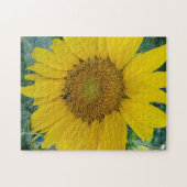 Schönes Sonnenblumen-Foto Puzzle (Horizontal)