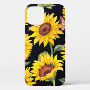 Schönes Sonnenblumenmuster Case-Mate iPhone Hülle