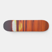 Schönes Sonnenuntergang-Foto Skateboard (Horizontal)