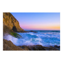 Schönes Sonnenuntergang im großen Ozean