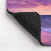 Schönes Sonnenuntergang Küstenbild Mousepad (Ecke)