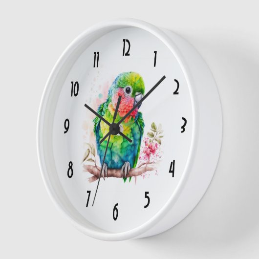 Schönes Sonnenuntergang Küstenbild Uhr (Winkel)