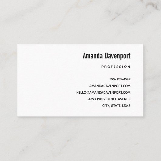 Schönes Sonnenuntergang Küstenbild Visitenkarte (Rückseite)