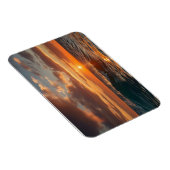 Schönes Sonnenuntergang Magnet (Rechte Seite)