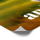 Schönes Sonnenuntergang-Poster Poster (Ecke)