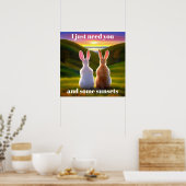 Schönes Sonnenuntergang-Poster Poster (Küche)