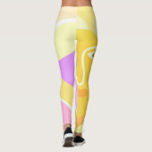 schönes sonniges abstraktes Bild Leggings (Rückseite)