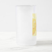 schönes sonniges abstraktes Bild Mattglas Bierglas (Mittel)