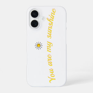 Schönes sonniges Shirt für einen schönen Tag iPhone 16 Hülle
