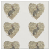 Schönes sonniges Sitzen im Herzen von Großherzog Stoff (Nahaufnahme)