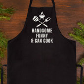 Schönes, sonniges Wetter und kühnes Funny Schürze