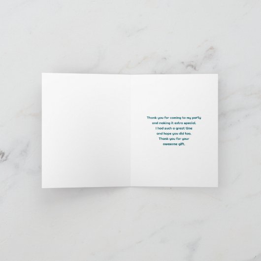 Schönes Sorrel Pferde Portrait Dankeskarte (Innenseite)