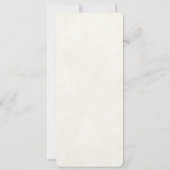 Schönes Sorrel Pferde Portrait Einladung (Rückseite)