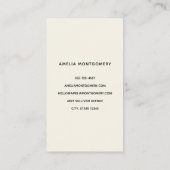 Schönes Sorrel Pferde Portrait Visitenkarte (Rückseite)