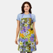 Schönes Sortiment an bunten Blume, Schürze (Getragen)