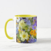 Schönes Sortiment an farbenfrohen Blume Tasse (Links)