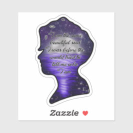 Schönes Soul Aufkleber