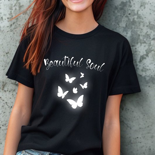 Schönes Soul Butterfly Weibchen T-Shirt